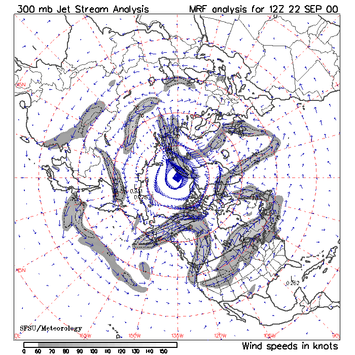 jet stream map from SFSU